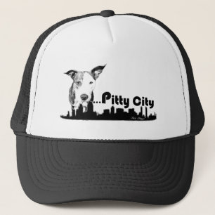 Pitty City PitBull Terrier Staffordshire San Diego Trucker Hat