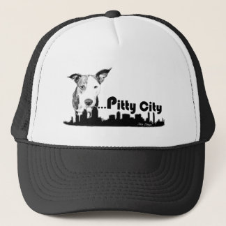 Pitty City PitBull Terrier Staffordshire San Diego Trucker Hat