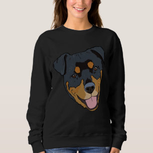 Pitweiler Rottweiler Pitbull Mix Sweatshirt