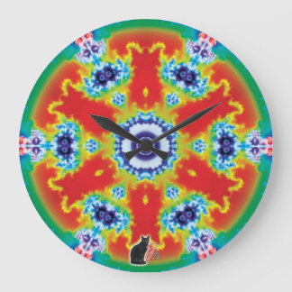 Pivitol Kaleidoscope Large Clock