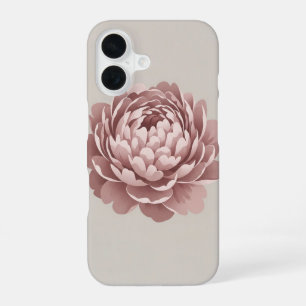 Pivoine Vintage à Pétales Superposés iPhone 16 Case