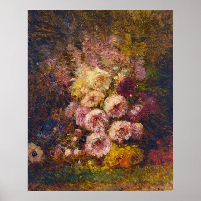 Pivoines – Félix Ziem Poster (Front)