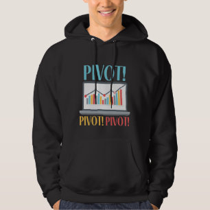 Pivot Analytics Finance Data Science Computer Hoodie