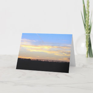 Pivot in Sunset Card