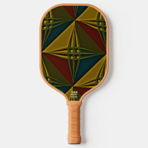 "Pivotal and Colourful" Carbon Fibre Pickleball Paddle
