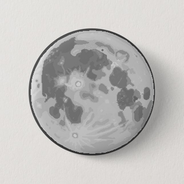 Pix-SOL Moon Button (Front)