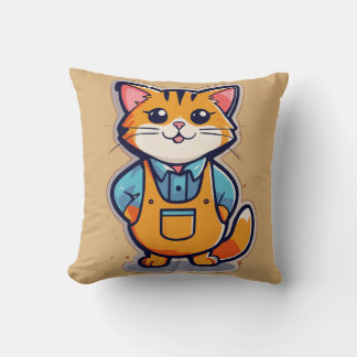 Pixar-Inspired Homeless Pets Sticker - Minimalist  Cushion