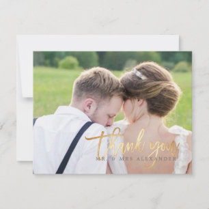 PixDezine Faux Gold Thank You