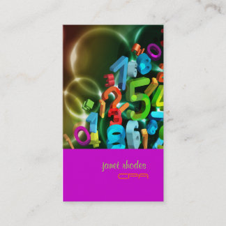 PixDezines 123, CPA/diy colours Business Card