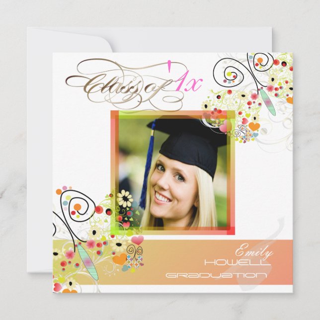 PixDezines 2012 Graduation Photo Invitations (Front)