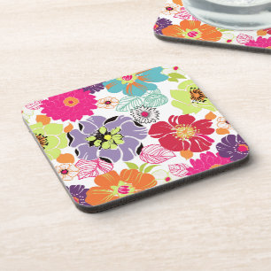 PixDezines Alegre/DIY background colour Coaster