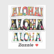 PixDezines Aloha, Black, Teal and Coral