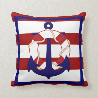 PixDezines anchor/diy colours/nautical Cushion