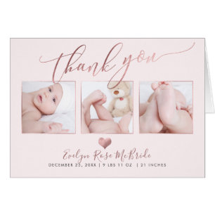 PixDezines Baby Photos Thank You