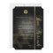 PixDezines BAR MITZVAH/STAR OF DAVID/GOLD+BLACK
