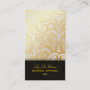 PixDezines Bellissimo Damask Business Card