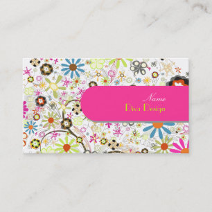 PixDezines Blooms, BusinessCard Business Card