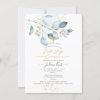 PixDezines Blue Gum Eucalyptus 1st Holy Communion 