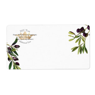 PixDezines Botanical Olive Branches/Gold Crown