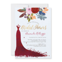 PixDezines Bridal Shower Watercolor Red+Blue
