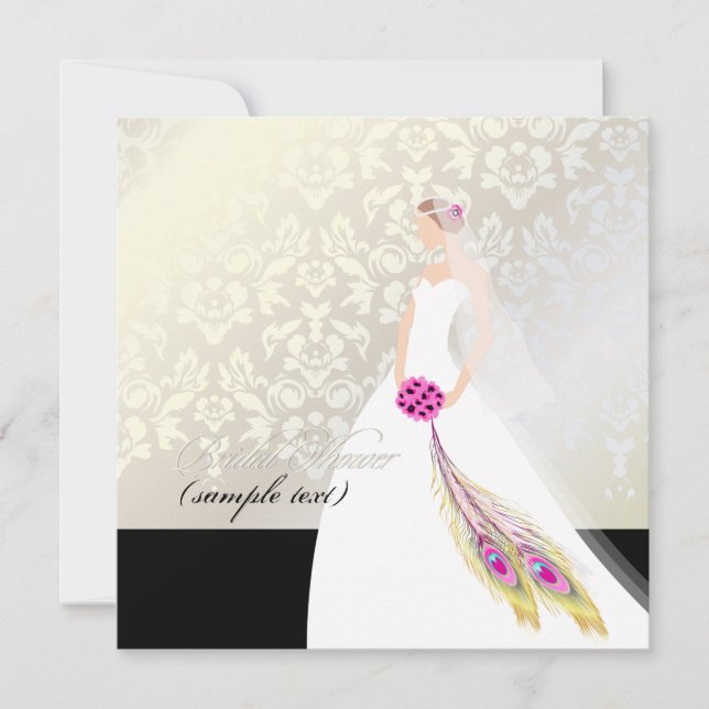 PixDezines Bride 2 B Invitation (Front)