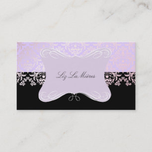 PixDezines Céline Damask Business Card