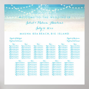PixDezines Chandelier/Beach/Seating Chart