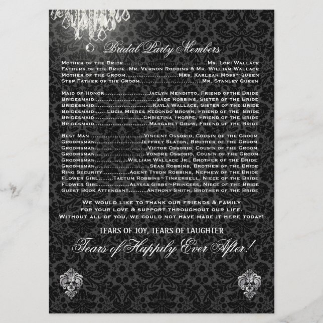 PixDezines chandelier/desiree damask/program Programme (Front)