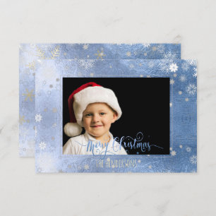 PixDezines Christmas Holiday Photo/Calligraphy Invitation