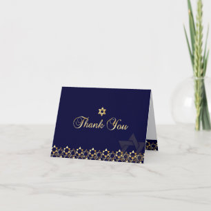PixDezines classic mitzvah thank you/DIYcolor! You Card
