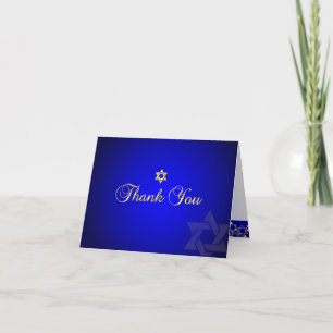 PixDezines classic mitzvah thank you/DIYcolor! You Card