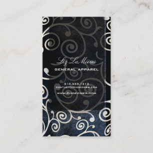 PixDezines cupcakes swirls + golden Business Card