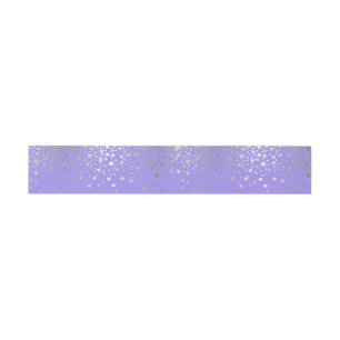 PixDezines dazzled silver/faux foil Invitation Belly Band
