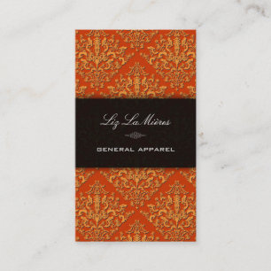 PixDezines diy background, lace Étienne Damask Business Card