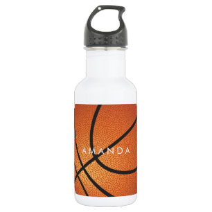 PixDezines DIY basket ball 532 Ml Water Bottle