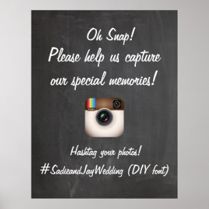 PixDezines DIY Chalkboard/Instagram Sign