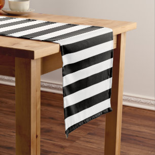 PixDezines DIY colour adjustable stripes Short Table Runner