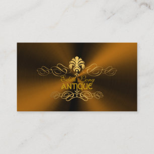 PixDezines diy colour/antique scrolls faux metal Business Card