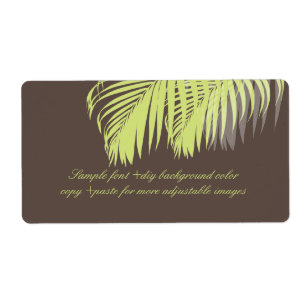 PixDezines DIY colour! green palm fronds
