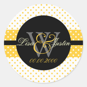 PIxDezines DIY colours, Dots et al. Classic Round Sticker