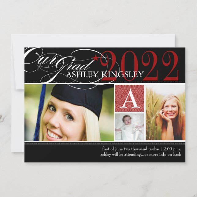 PixDezines diy colours, grads announcement (Front)