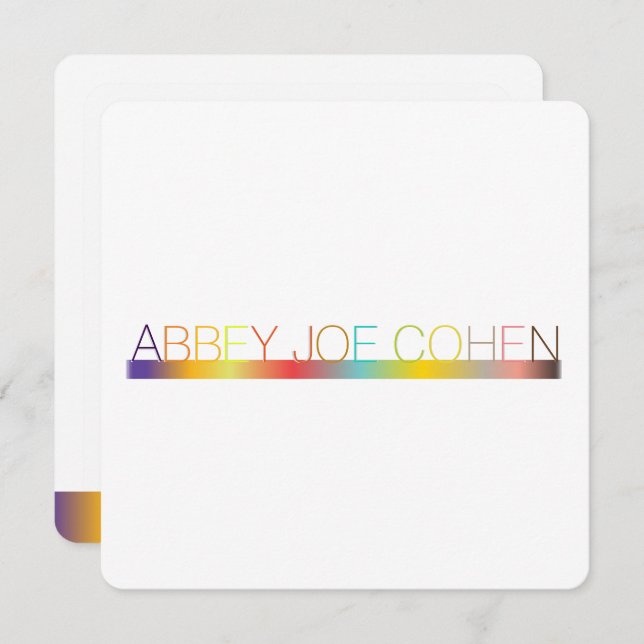 PixDezines DIYcolors/typography/bat mitzvah Invitation (Front/Back)