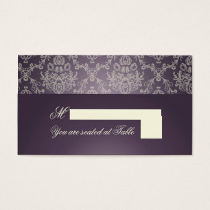 PixDezines Dolcè Damask/plum+ivory