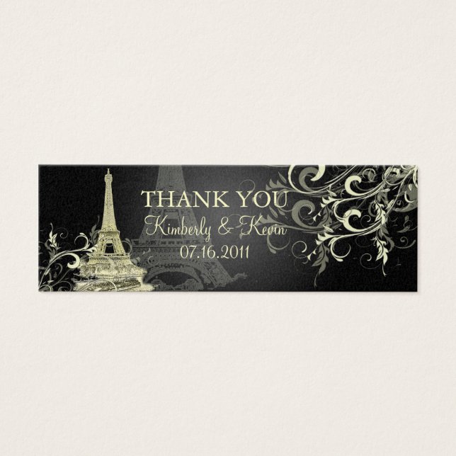 PixDezines Eiffel Tower/Bateau Mouche+Swirls (Front)