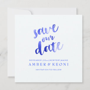 PixDezines Electric Blue/Save Date/DIY Background Save The Date