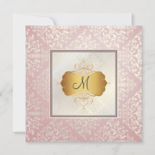 PixDezines Étienne Damask Invitation