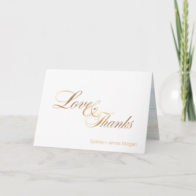 PixDezines fancy scripts thank you cards (Front)