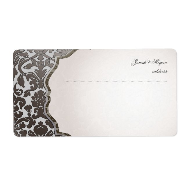 PixDezines faux platinum flora damask (Front)