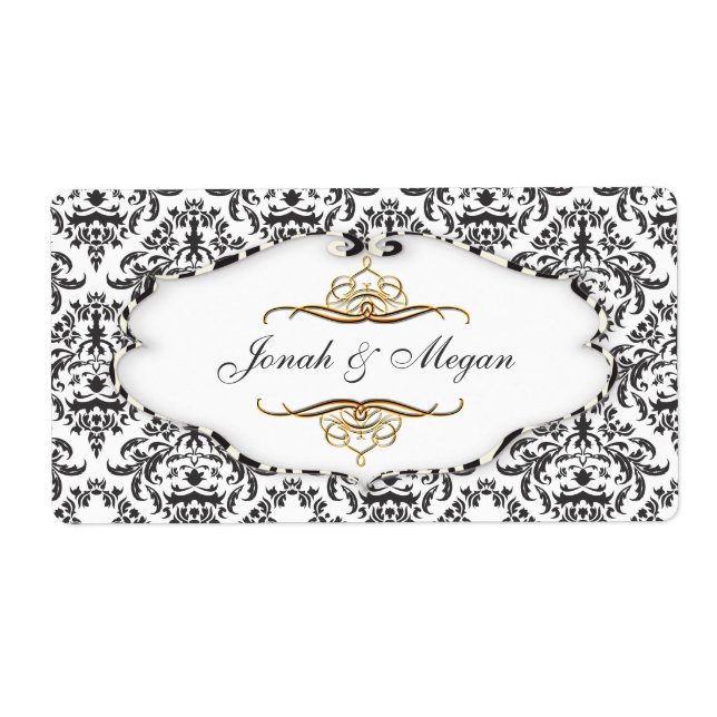 PixDezines Felina, black  + pearl damask 14 (Front)