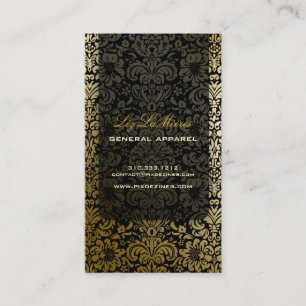 PixDezines Fidora Damask/DIY background colour Business Card